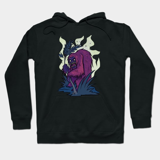 Skunk Ape Hoodie by JonathanDodd_Draws